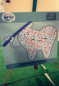 Female Students at the College of Dentistry Activate &#39;Together for a Beautiful Smile&#39; Campaign at a Group of Schools