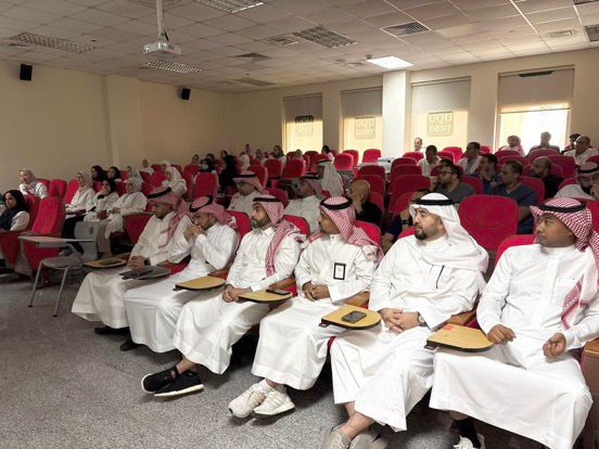 جانب من لقاء عميد كلية طب الاسنان بأعضاء هيئة التدريس