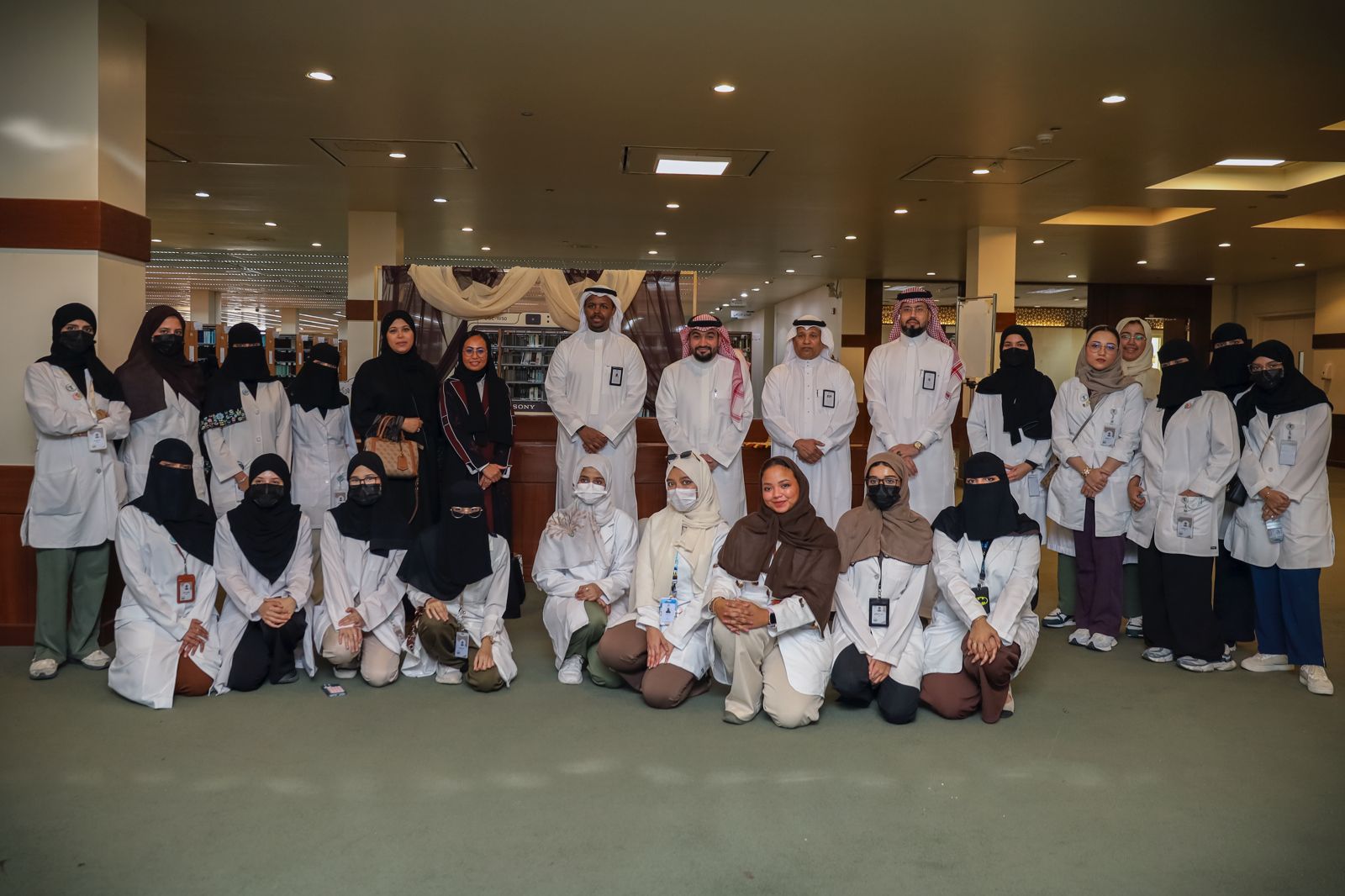 قسم علوم التأهيل الطبي ينظم فعالية "الشيخوخة الصحية" في مكتبة الملك عبدالله الجامعية