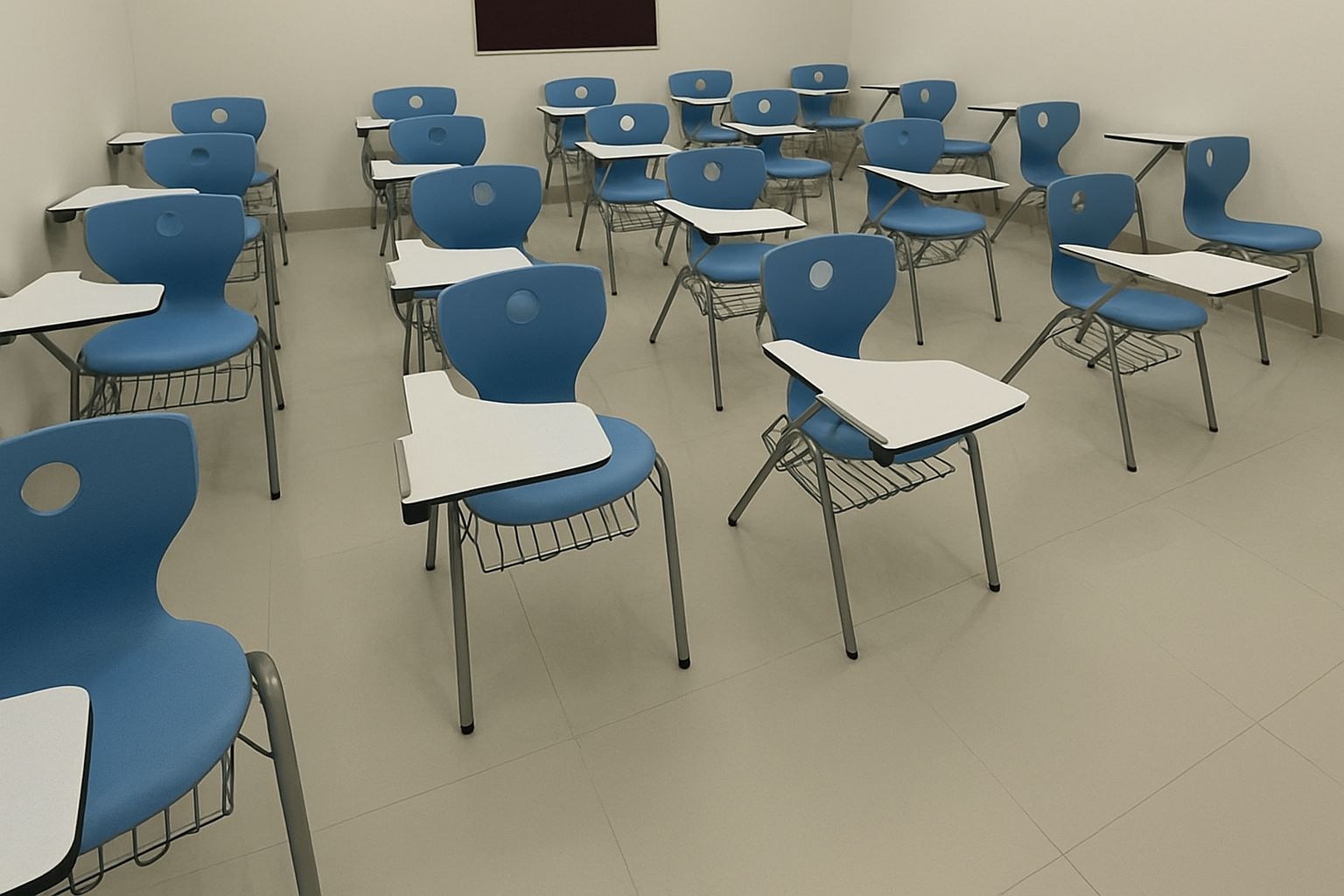 إدارة الخدمات التعليمية تجهز القاعات الدراسية بالمقر الجامعي في القنفذة