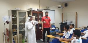 A Student Delegation from Al-Falah Schools in Makkah Al-Mukarramah Visits the Department of Physical Education