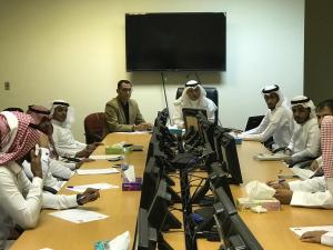 The Master’s Program Committee in the Physical Education Department at the College of Education Convenes a Meeting with Researchers