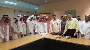 Department of Physical Education Celebrates Dr. Ali Al-Matrafi's Renewal of His Appointment 