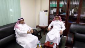 Department of Physical Education Celebrates Dr. Ali Al-Matrafi's Renewal of His Appointment 