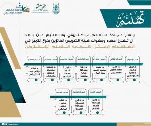 The College of Engineering in Al-Qunfudhah Wins the First Position in the UQU E-Learning Award