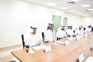 Dean of Al-Qunfudhah Computer and Engineering Colleges Visits Al-Qunfudhah Technical College