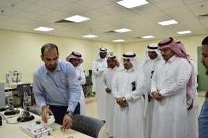 Dean of Al-Qunfudhah Computer and Engineering Colleges Visits Al-Qunfudhah Technical College