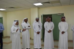 Dean of Al-Qunfudhah Computer and Engineering Colleges Visits Al-Qunfudhah Technical College