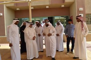 Dean of Al-Qunfudhah Computer and Engineering Colleges Visits Al-Qunfudhah Technical College