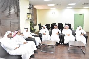 Dean of Al-Qunfudhah Computer and Engineering Colleges Visits Al-Qunfudhah Technical College