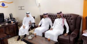 Dean of Al-Qunfudhah Colleges of Engineering and Computer Visits Al-Qunfudhah Water Authority