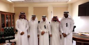 Dean of Al-Qunfudhah Engineering College Visits Al-Qunfudhah College of Medicine  