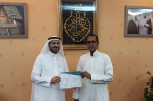 Dean of Applied Medical Science Honors Volunteers Served During Hajj Season