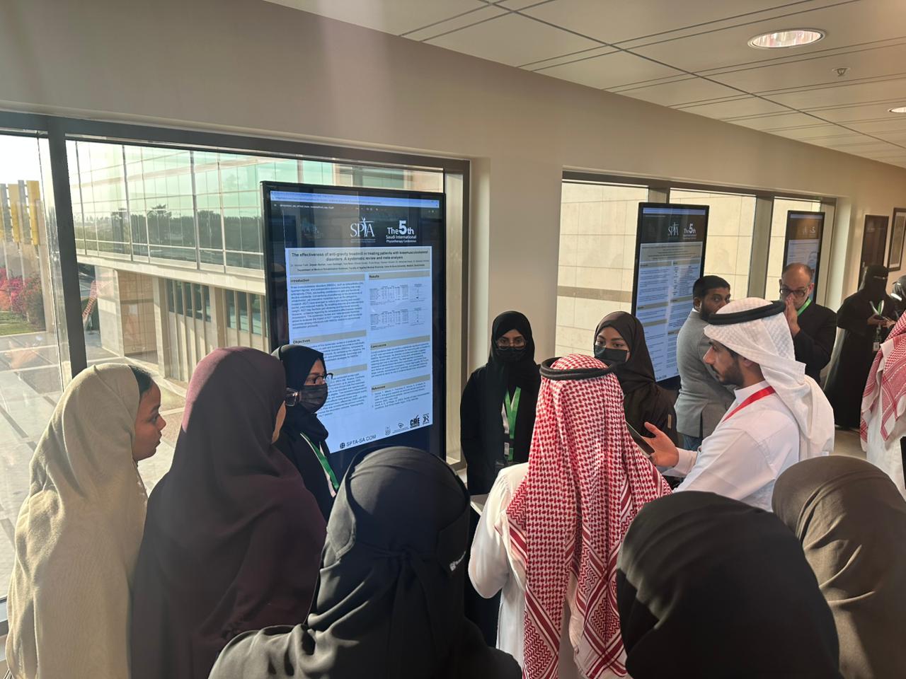 مشاركة قسم علوم التأهيل الطبي في المؤتمر الدولي السعودي الخامس للعلاج الطبيعي