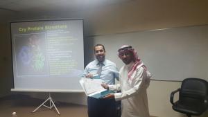 Scientific Lecture  on Bacillus Bacteria Isolates by Prof Jamal Al-Hareedi