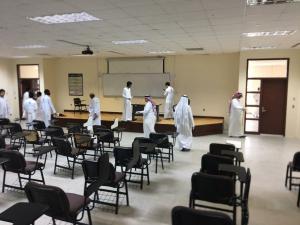 Scientific Club Participates in Activating a Campaign Entitled ‘Our University Is Clean’ at the College of Applied Sciences