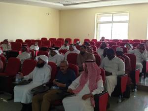 انعقاد الورشة العلمية للبحث العلمي لطلاب الدراسات العليا