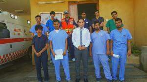Emergency Medicine Interns Enroll in Red Crescent Training Course