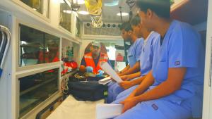 Emergency Medicine Interns Enroll in Red Crescent Training Course