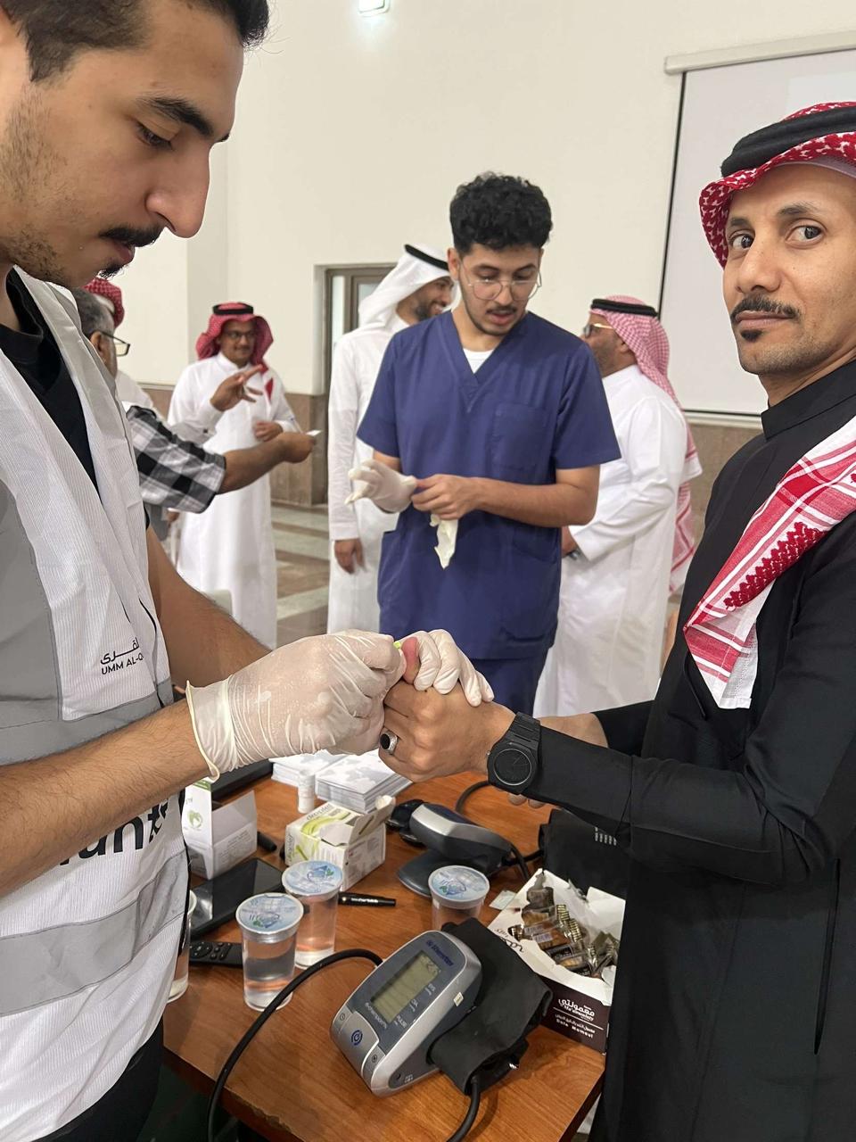 فعالية توعوية عن مرض ارتفاع ضغط الدم