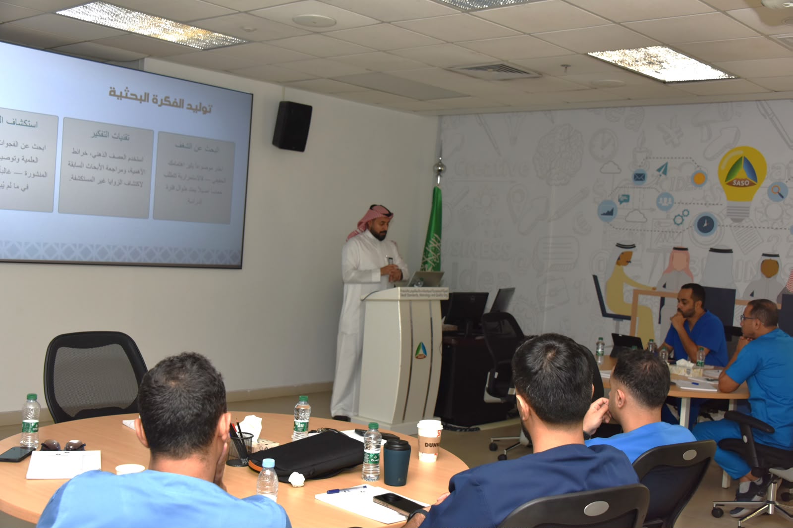 عمادة الدراسات العليا والبحوث تعقد برنامج تدريبي بالتعاون مع كلية الهندسة والعمارة