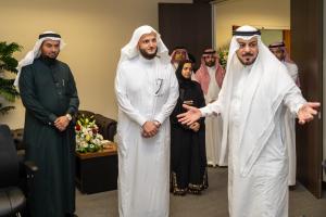 Launching the Initiative: ‘Your Book on Your Office Bookshelf’ at the UQU Vice Presidency for Postgraduate Studies and Scientific Research