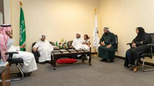 Launching the Initiative: ‘Your Book on Your Office Bookshelf’ at the UQU Vice Presidency for Postgraduate Studies and Scientific Research