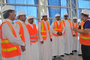 Members of Citizens’ Proposal Committee in a Field Visit to Jeddah New Airport