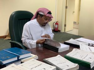 Dean of the Manuscripts Institute Receives the Historian Dr. Ghaithan bin Ali Bin Jurais