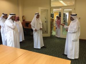 UQU VICE –PRESIDENT FOR POST-GRADUATE STUDIES Visits Manuscripts Institute