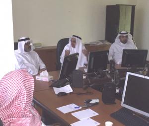 UQU VICE –PRESIDENT FOR POST-GRADUATE STUDIES Visits Manuscripts Institute