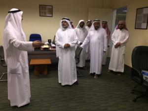 UQU VICE –PRESIDENT FOR POST-GRADUATE STUDIES Visits Manuscripts Institute