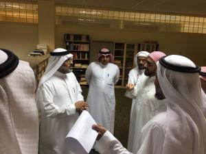 UQU VICE –PRESIDENT FOR POST-GRADUATE STUDIES Visits Manuscripts Institute