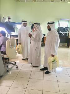 Delegation of the Institute of Manuscripts and Revival of Islamic Heritage Visit Juma AI-Majid Center for Culture and Heritage