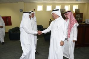 Institute of Manuscripts Honorably Receives the UQU President