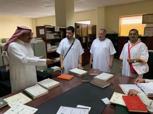 Institute of Manuscripts Receives a Delegation of Algerian Researchers