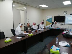 The Deanship of Information Technology and the Deanship of Academic Development and Quality Discuss the Electronic Quality System (QAAS)