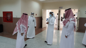 The Dean of the College Makes an Inspection Tour to Follow Up on the Progress of the Educational Process