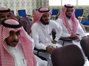 Arabic Language Department in Jamoum Participates in the Police Administration Awareness Program in Jamoum Province