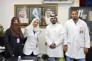 Vice Dean of the College of Health Sciences for Hospital Affairs Visits King Fahad Armed Forces Hospital in Jeddah