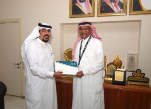 The Vice Dean of the College of Health Sciences in Al-Leith Visits King Fahad General Hospital in Jeddah