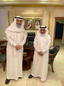 The Dean of the College of Health Sciences in Al-Leith Visits Al-Leith Governorate