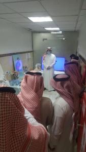 The Dean of the College of Health Sciences in Al-Leith Visits the Director of Al-Leith General Hospital