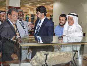 A Delegation from the Academic Accreditation Committee Visits King Abdullah Library