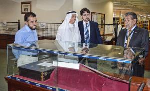 A Delegation from the Academic Accreditation Committee Visits King Abdullah Library