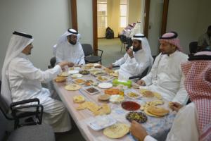 Eid Greeting Ceremony of the Affiliates of King Abdullah University  Library