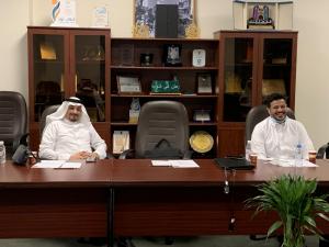 Arabian Advanced Systems Company (Naseej) Meets with the Deanship of Library Affairs