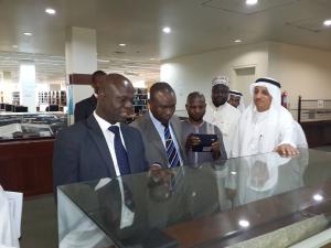 Consul of Senegal visits the King Abdullah University Library