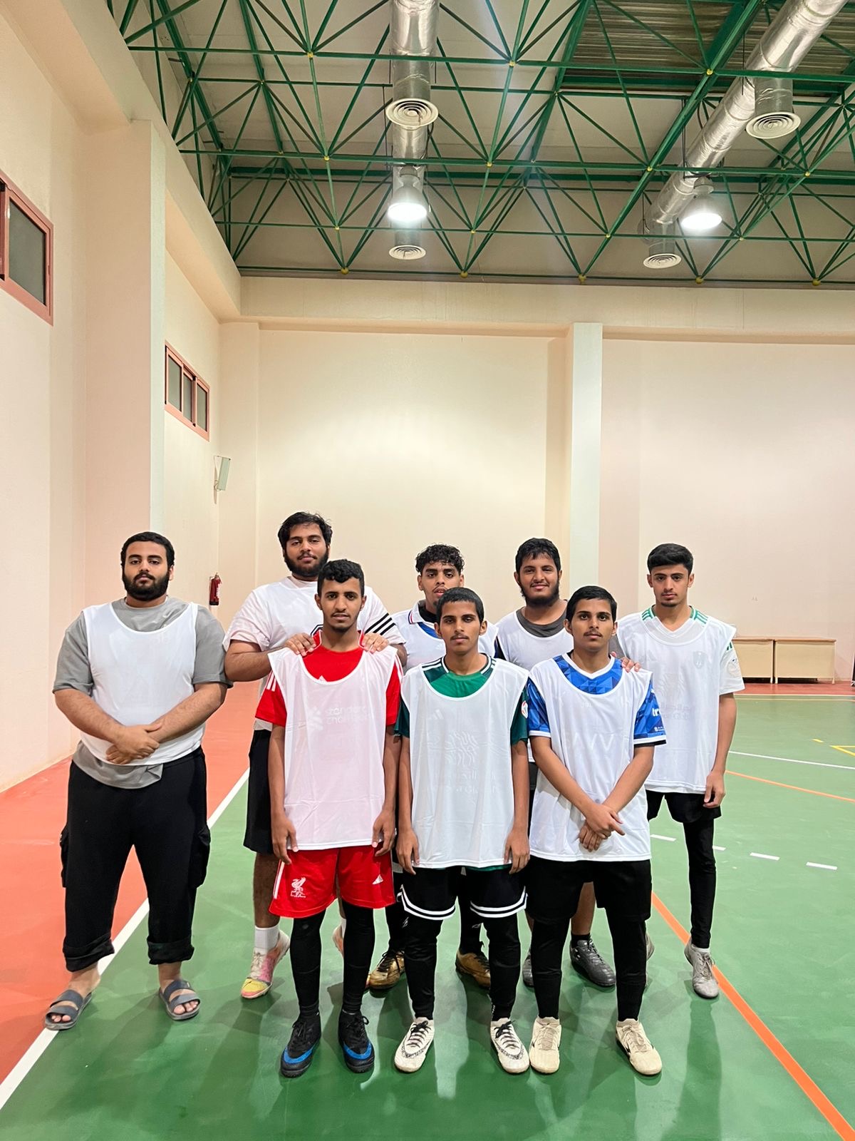 افتتاح دوري كليات محافظة الليث لكرة قدم بالصالات.