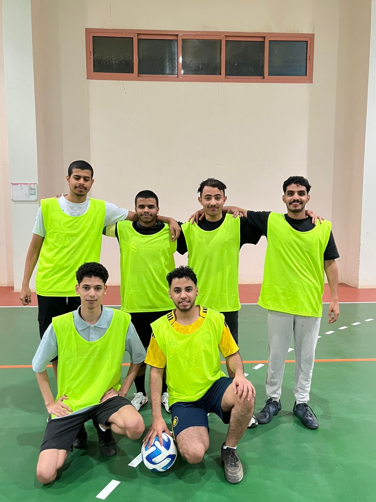 افتتاح دوري كليات محافظة الليث لكرة قدم بالصالات.